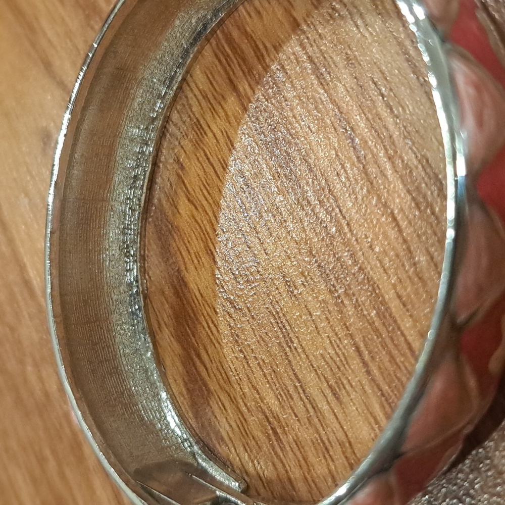 Pink pattern cuff bracelet - Picture 3 of 4